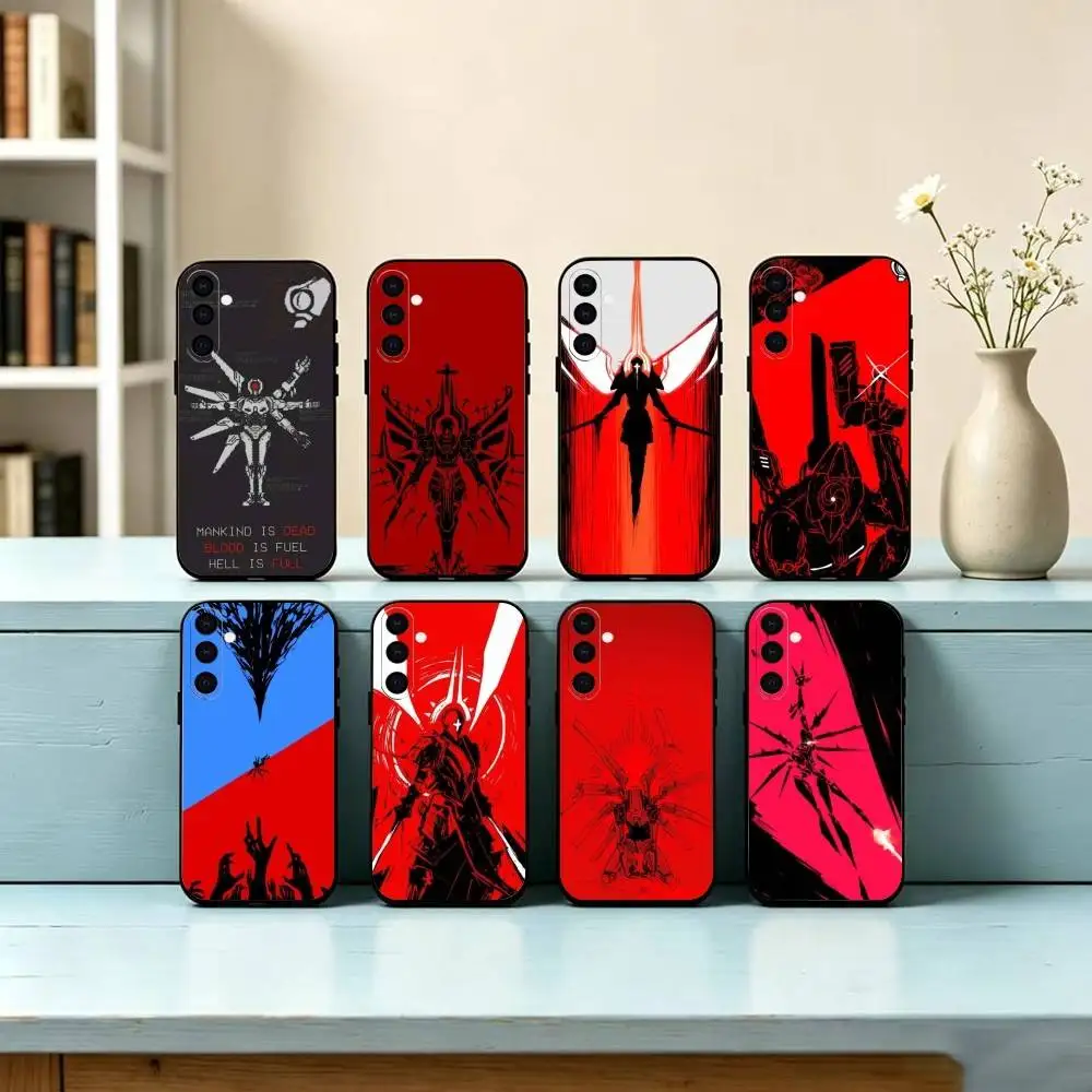 HOT U-ULTRAKILLs Game Phone Case For Samsung Galaxy A73,A72,A71,A70,A53,A52,A51,Soft Silicone Black Cover