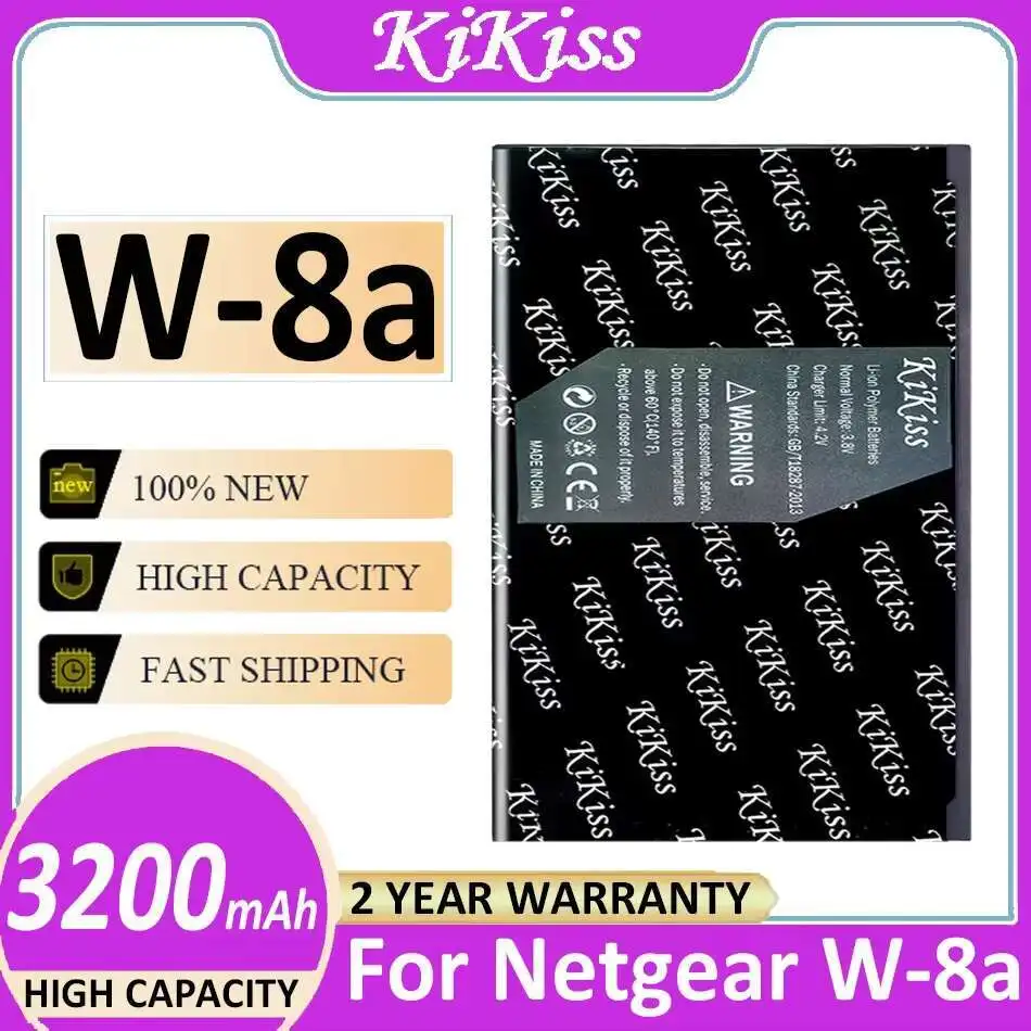 

Premium Replacement For Netgear W-8A Router Battery 3200Mah