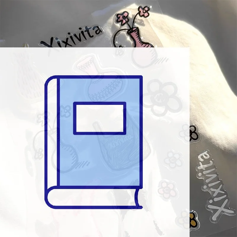 لطيف الكرتون أكياس الحيوانات الأليفة ثلاثية الأبعاد هلام ملصقات شفافة الراتنج هلام ذاتية اللصق الديكور DIY بها بنفسك الحالات الهاتف أجهزة الكمبيوتر اللوحية #1