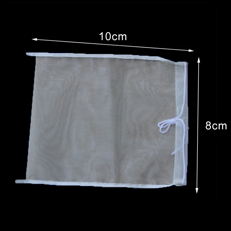 

Part Home Straining Bags 8x10cm Homebrew Filter Bags Fast drying Pro Replacement Accessories 5pcs 100/160/200 Nylon