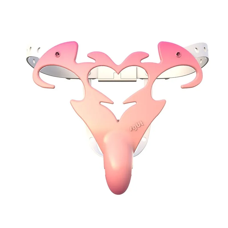 The Devil's Eye Chastity Cage Sissy Chastity Lock Adjustable Chastity Pants Device Sex Toy for Man Gay BDSM Bondage Cock Cage view 3