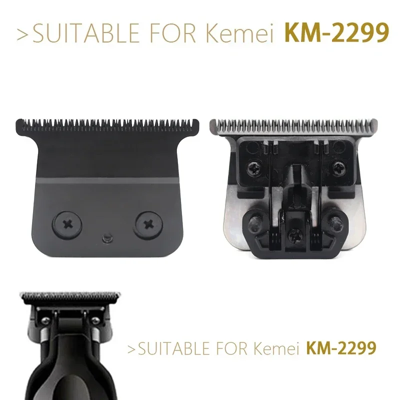 Kemei استبدال شفرة رئيس المهنية مشابك الشعر شفرة آلة قطع لملحقات مقص الشعر KM-2299