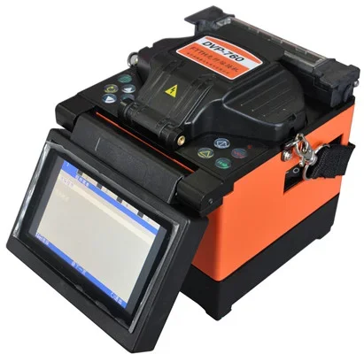 multi language DVP 760   automatic  Fiber Fusion Splicer  FTTH fiber optic welding splicing machine