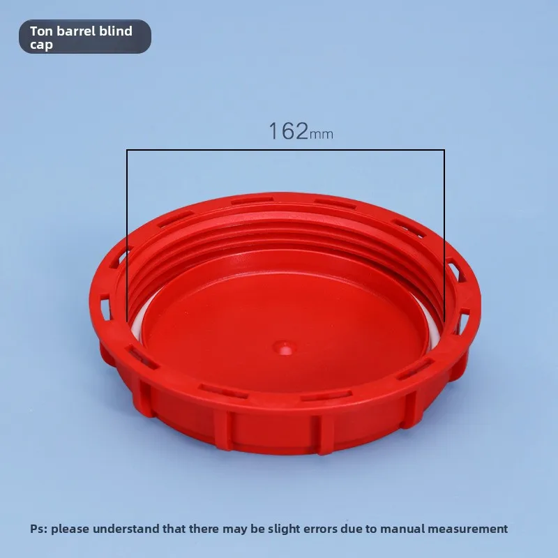 100 مللي متر غطاء صمام بلاستيكي أسود IBC صمام خزان استبدال غطاء الصمام جوانات خيط خشن أداة حديقة المنزل المتينة #5