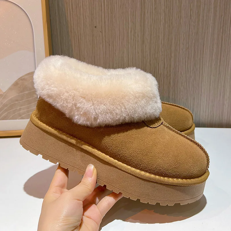 

Женские Классические ботильоны из натуральной кожи, с плюшевой подкладкой