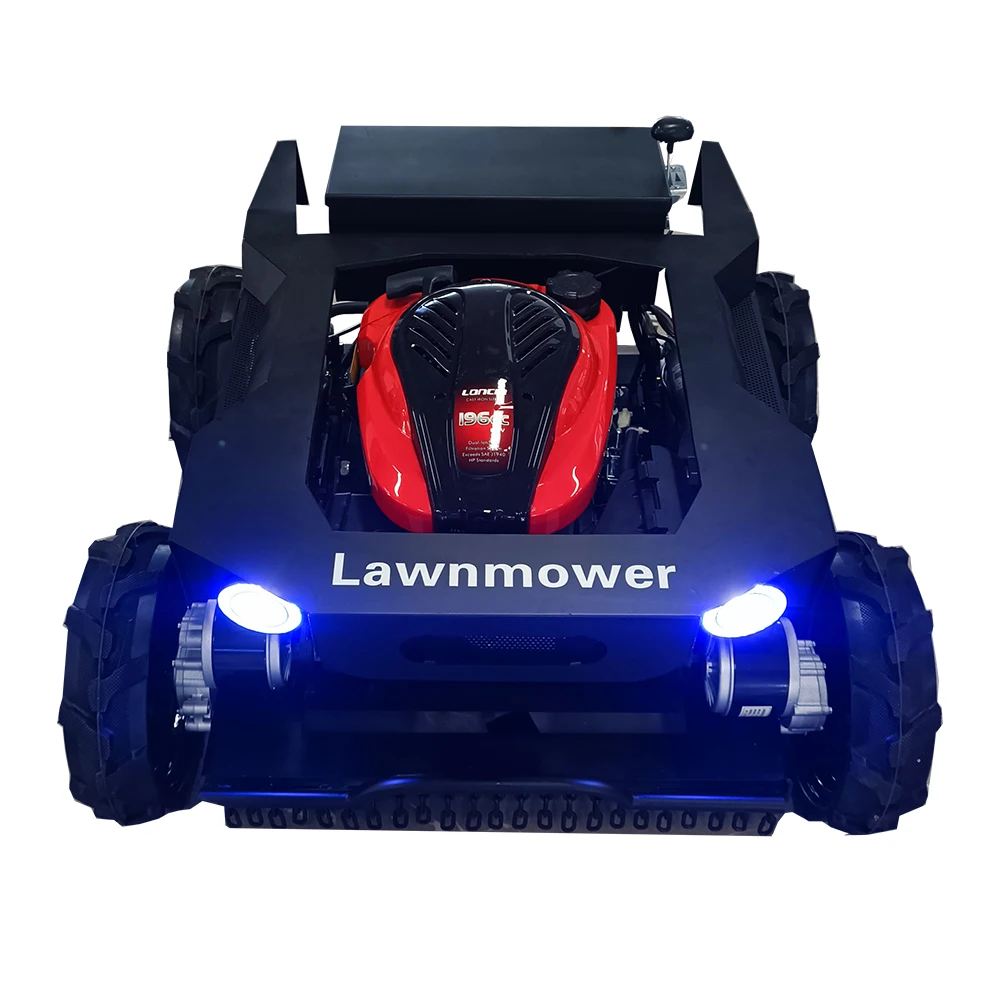 

4WD Remote Control Lawn Mower Robot RC Lawnmower 4x4 Robotic Radio Controlled Grass Cutter Machine For Garden and Home Use