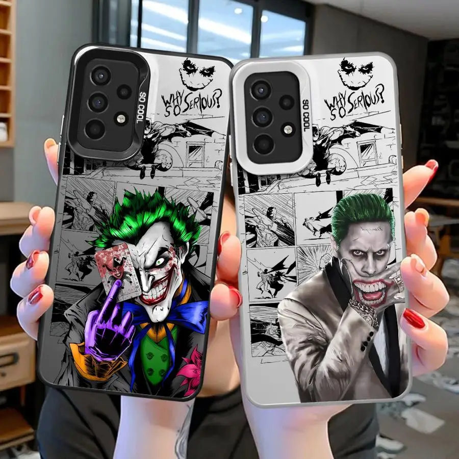 Villain J-Jokers Phone case for Samsung Galaxy A12 A14 15 A13 A16 23 A24 A22 25 A32 A33 A35 51 A34 A52 S A53 A55 A71 A72 A54 A73