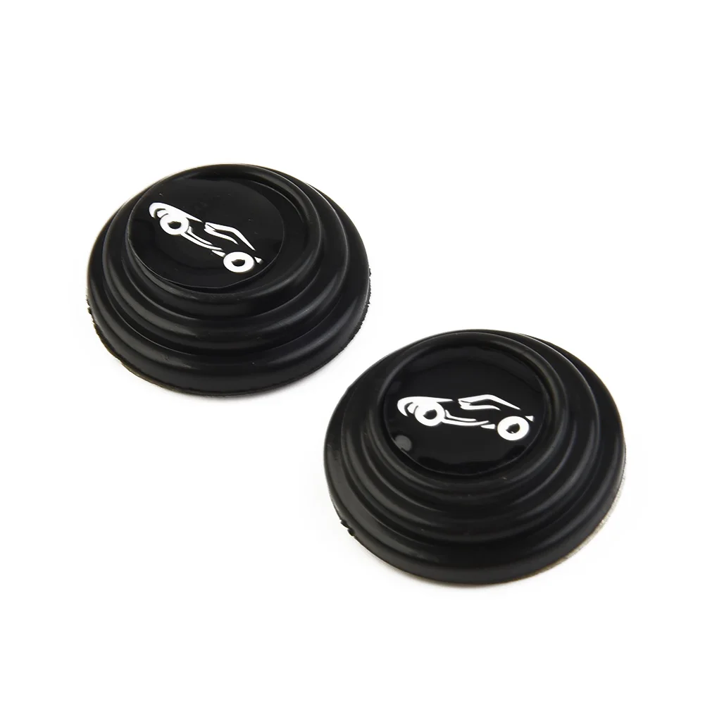 Stiker Bantalan Anti Tabrakan Pintu Kualitas Praktis Baru Pengganti Suku Cadang Gasket Eksterior Mobil Hitam Bantalan Silikon Isolasi Suara