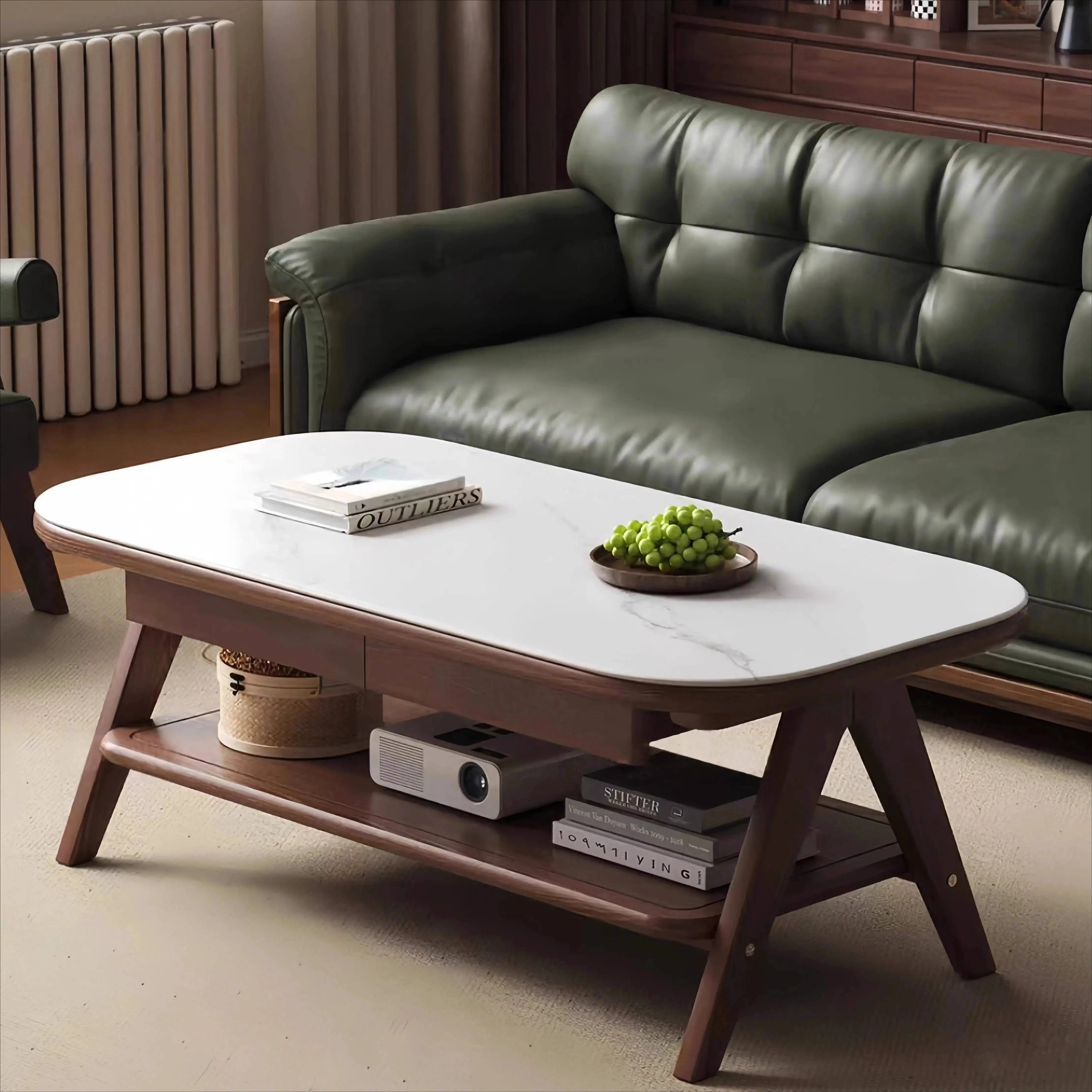 Decoration Marble Coffee Tables European Amazing Shaped Bedside Coffee Tables Lateral Apartments Petite Stolik Kawowy Furniture