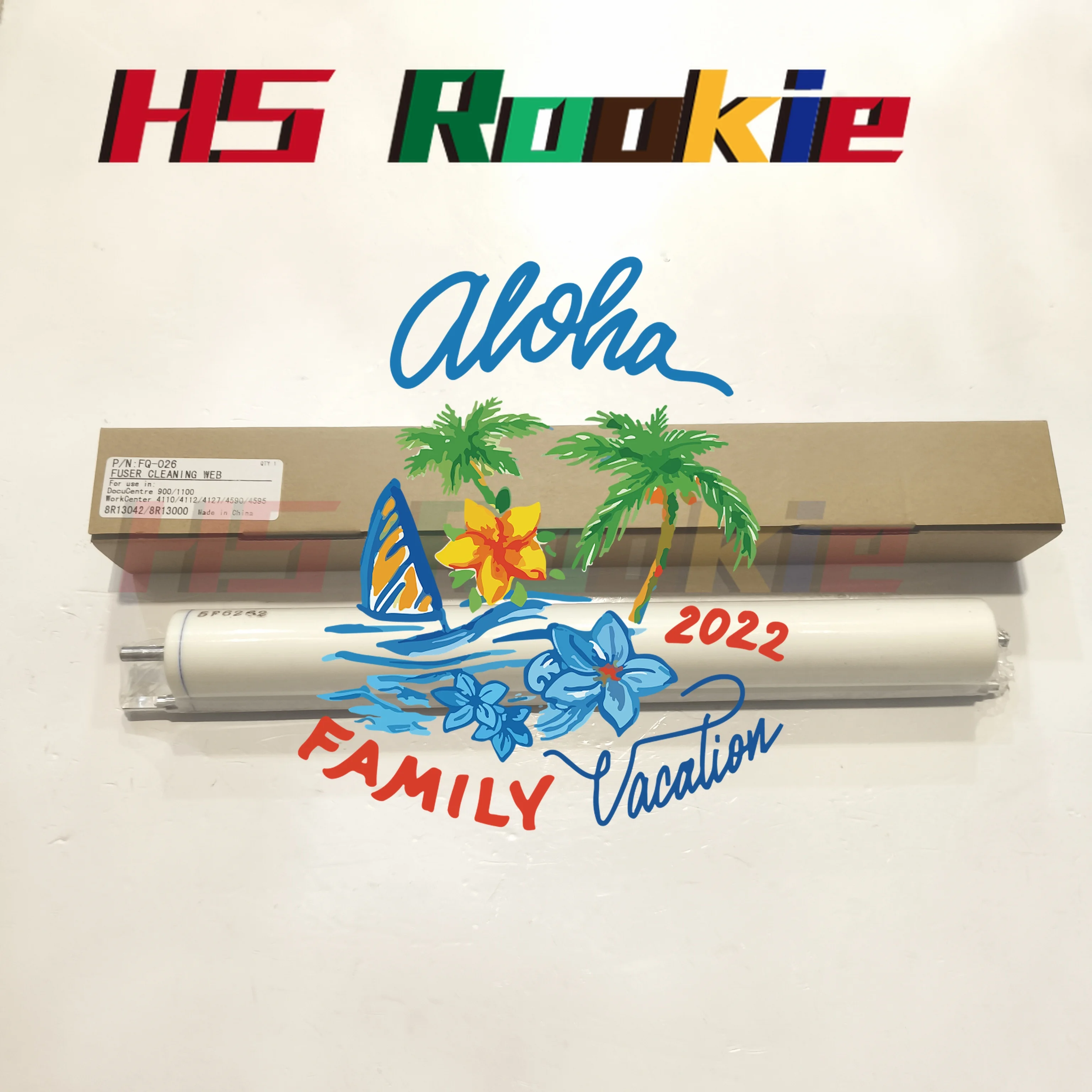 

3pcs 008r13085 008r13042 Fuser Web Assembly Cleaning Web Roller For Xerox 4110 4112 4127 4590 4595 D95 D110 D125 D136
