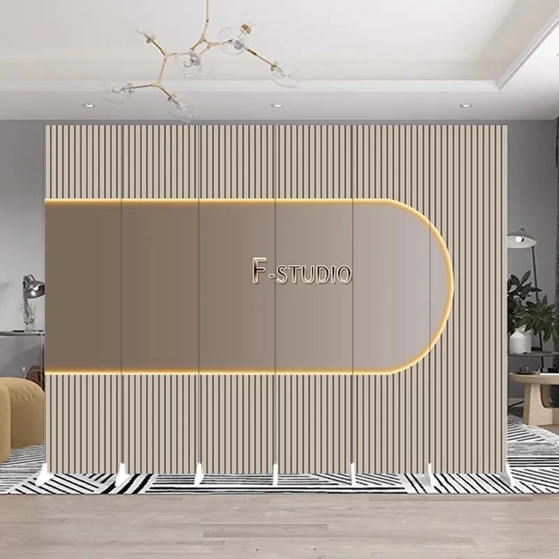 Modern Folding Room Divider Screen Portable Partition for Office Beauty Salon Bedroom Living Home Decor Simple Mobile