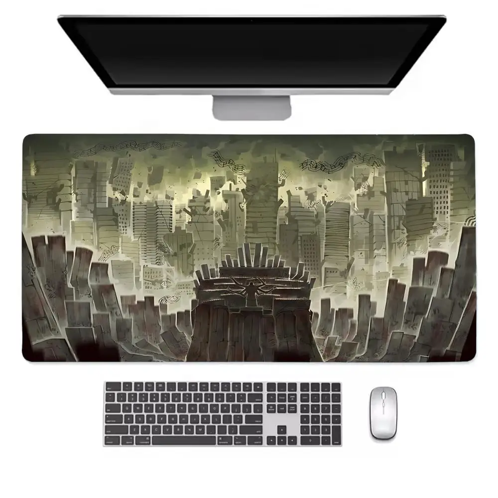 L-Library Of Ruina Mouse Pad Keyboard Desk Mats, Kawai Rubber, Non
