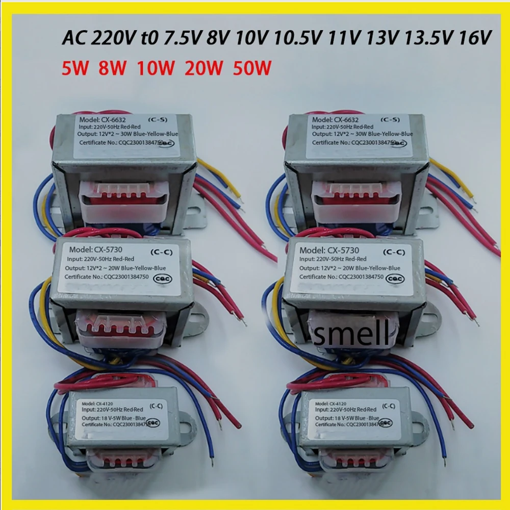 30W 25W 20W 15W 10W 8W 5W 3W 1W Power Transformer Input AC 220V 50HZ Output AC 6V 9V 12V 15V 18V 24V 30V 36V 48V Single V 2 Line