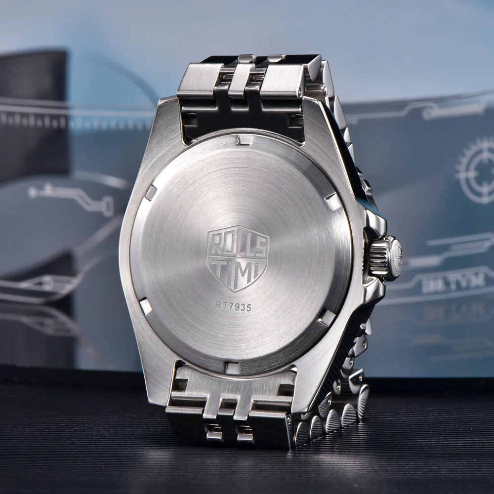 Men's watches 2025 new luxury mechanical watches men's Rollstimi Sapphire Glass NH34 movement waterproof luminous men's watches