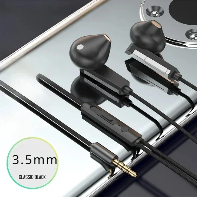 High Sound Quality Type-c Universal Wired Gaming Headset in-ear with Microphone Gaming Hand Game Special Listening To Sound