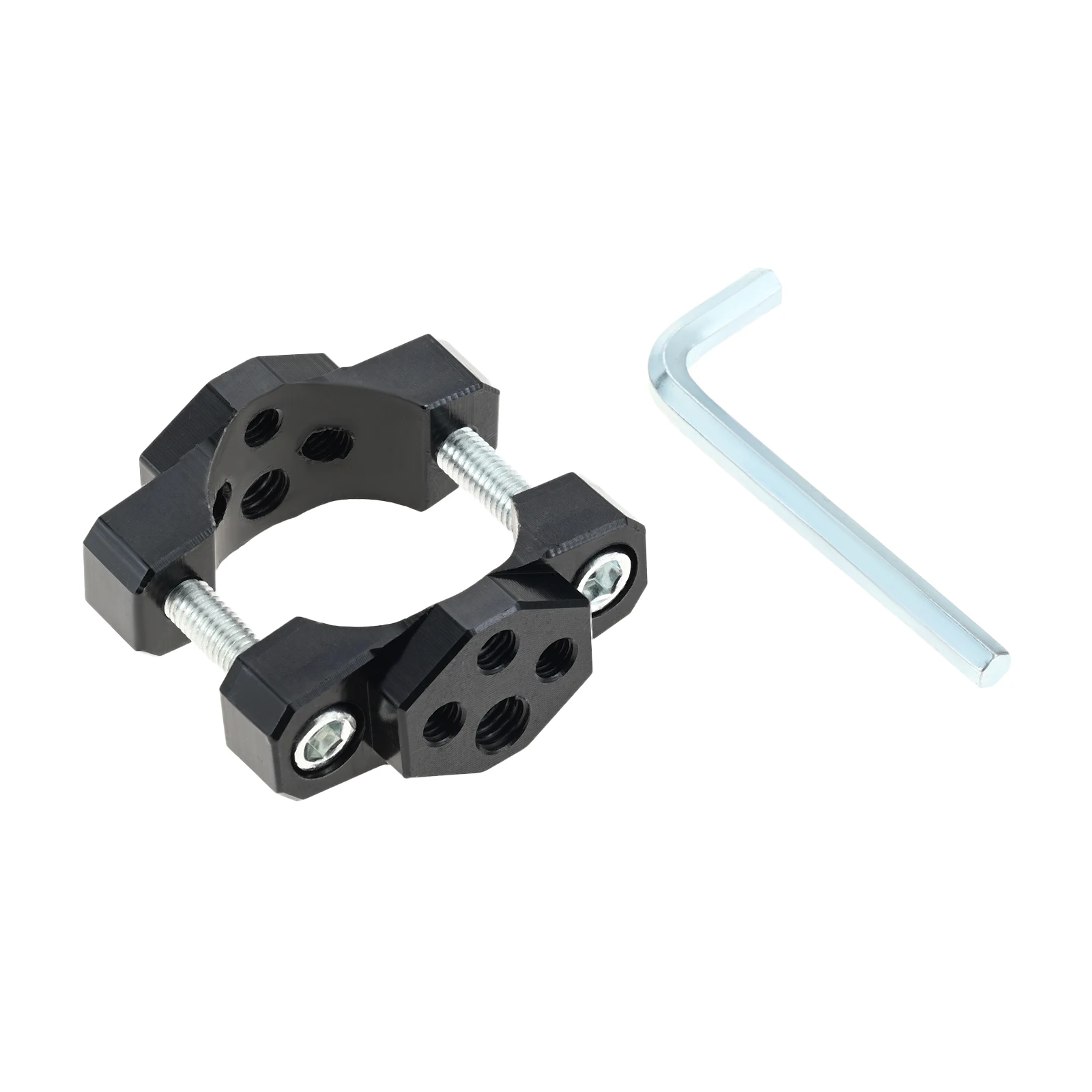 

1 Pc Fog Lamp Support Rod 32/42/54mm Motorcycle Pipe Clamp Fog Light Stay Turn Signal Stay Adjustable Rearview Mirror Extender