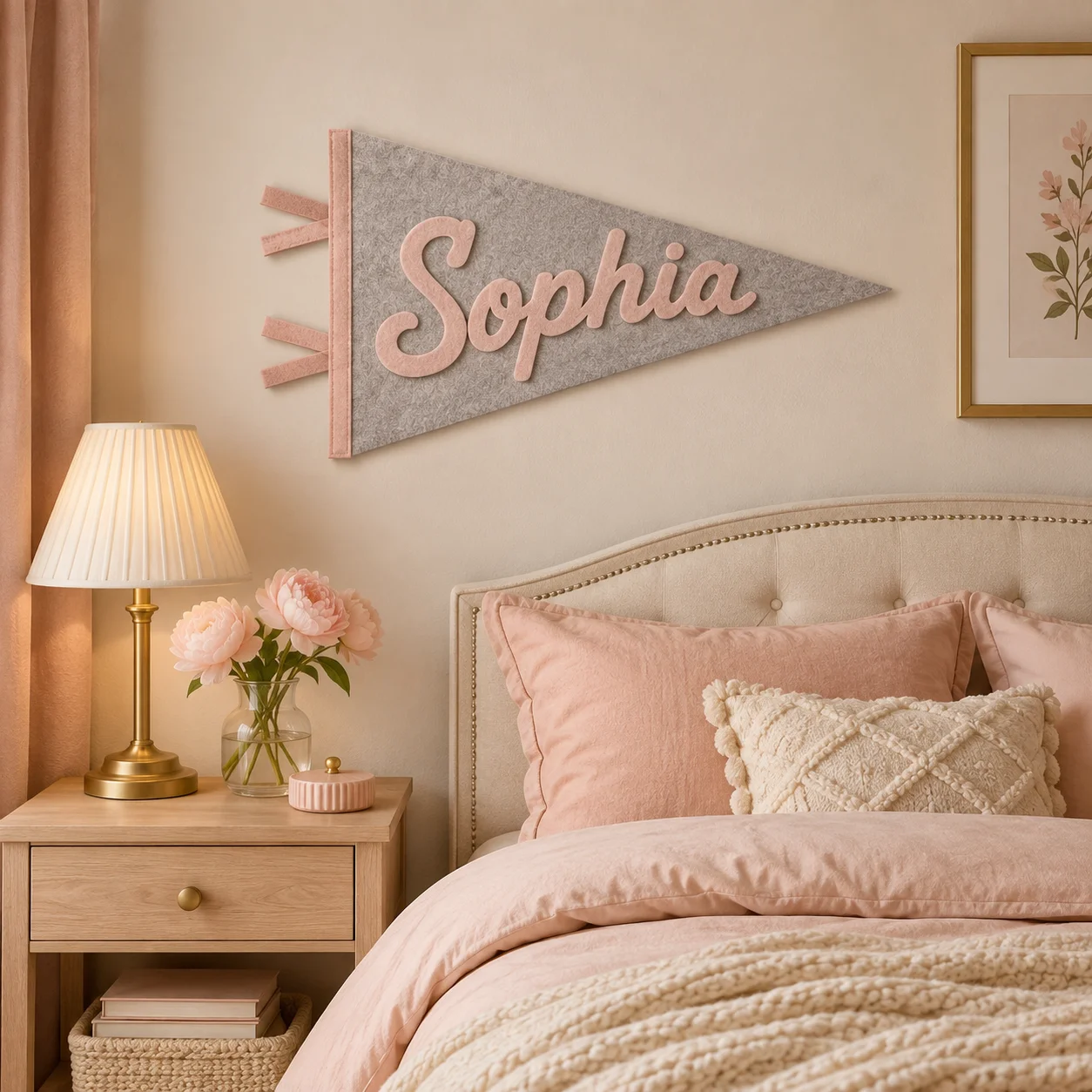 1pc Personalised Felt Name Pen - đánh giá và giá Baby Nursery Neutral