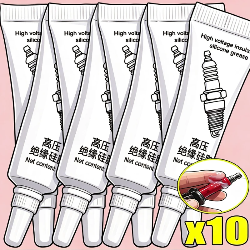 High and Low Temperature Corrosion Resistance Automobile Spark Plug High Voltage Insulating Grease Ignition Coil Silicone Grease