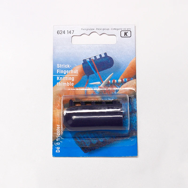 2PCS/Set 2 yarn/4 yarn guides Prym Strick-Fingerhut Knitting Thimble Original authentic 624144 624147