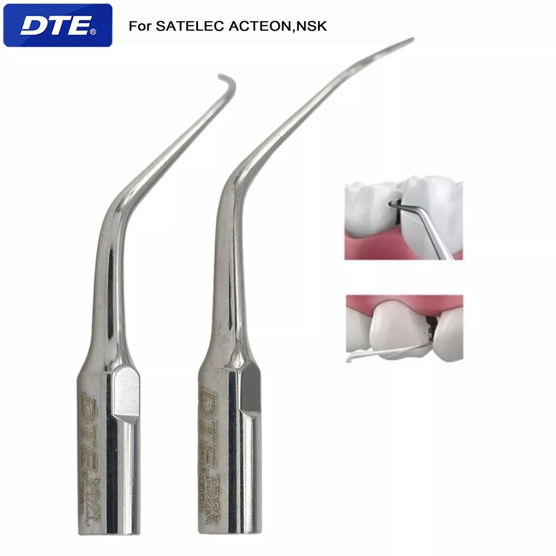 100% Original Woodpecker DTE Dental Ultrasonic Scaler Tips PD2L PD2R Perio SATELEC ACTEON NSK