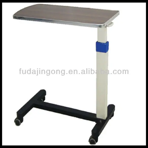 أثاث مستشفى عالي الجودة قابل للتعديل فوق طاولة السرير للمريض #5