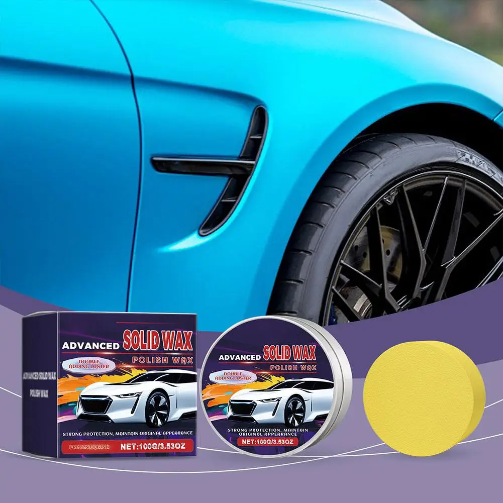 

Car Scratch Removal Wax & Polish Wax Paint Scratch Paint Repair Polishing Care Plated Coating Dustproof Hydrophobic Crystal I1L3