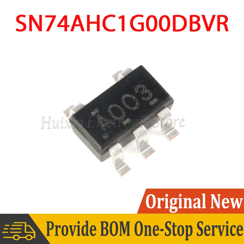 5pcs SN74AHC1G00DBVR SN74AHC1G00D SOT-23-5 Single 2-input Positive NAND Gate SMD New and Original IC Chipset