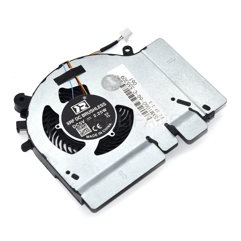 Imagem -05 - Ventilador de Refrigeração da Cpu Portátil Xiaomi mi Gaming Notebook 5v 12v 171502-aa ad ab ak am Gtx1050 1060 Rtx2060 Eg75071s1-c010 C020-s9a