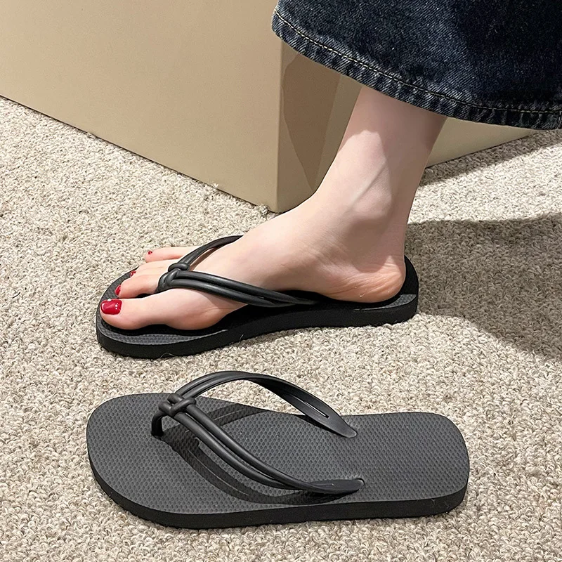 Summer Flip Flops For Women Cute Candy Color Indoor Flat Shoes Ladies Beach Slippers Non-slip Soft Sole Sandals Slide 2024