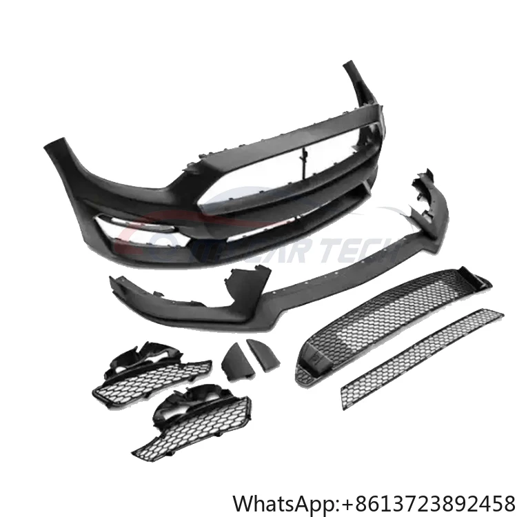 

Upgrade to GT500 Big Front Bumper Body Kits for 2015 2016 2017 2018 2019 2020 2021 Mustang