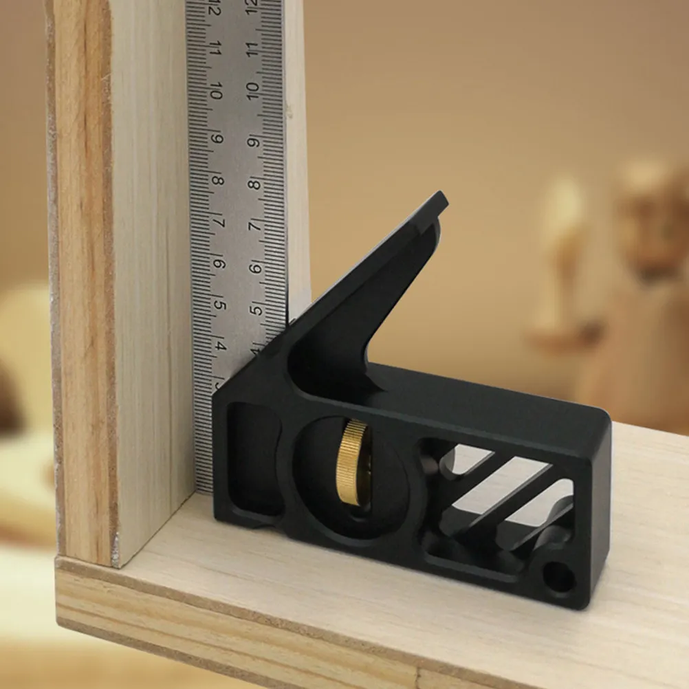 1Pcs Wear Resistant Combinations Square Angle Measuring Tool Carpentry Ruler for Woodworking Layout Combinations Square