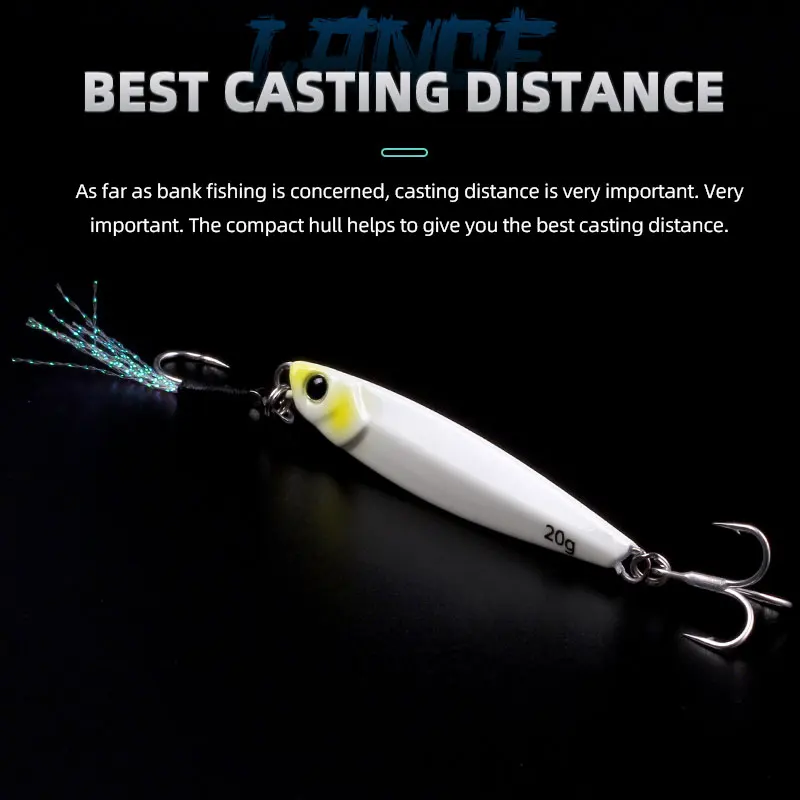 Magic Works Lures For Fishing 20G 30G 40G 60G Metal Jig Fake Fish Baits Sea Fishing Bassdash Artificial Bait Fishing Gear