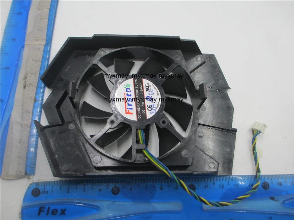 

GPU VGA cooler fan FD8015U12S 12V 0.5A For ASUS GTX750TI GTX 750TI video graphics card cooling PLA08015S12HH AUC0912VBA01