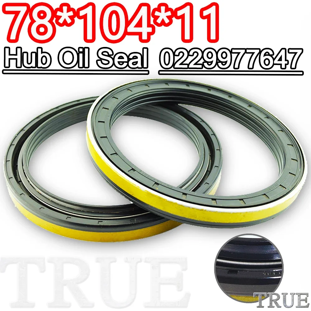 78*104*11 Cassette Oil Sealing For Mercedes Benz ACTROS ANTOS 1835L 2524LS OM906 Shaft 0229977647 A0229977647 Internal Rotation