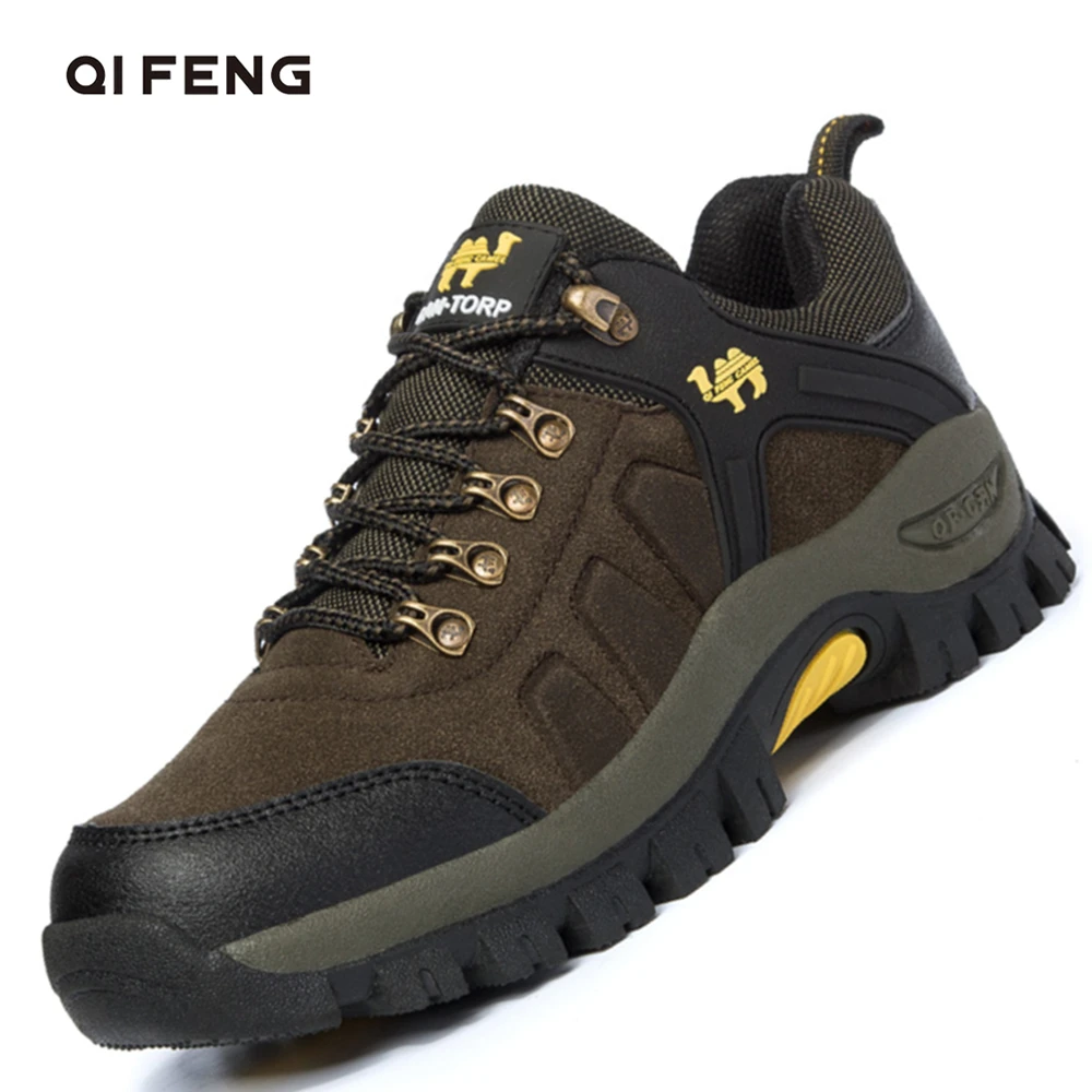 Winter Hiking Shoes Men Comfortable Walkng Ankle Boots Couple Outdoor Women Footwear Classic Outdoor Sneakers Mountain Trekking