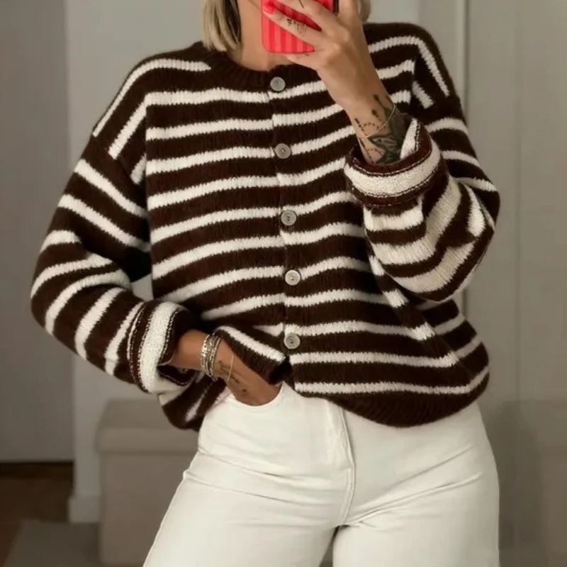Thumbnail 4 - #70 Best Striped Knit Sweaters to Buy In 2026