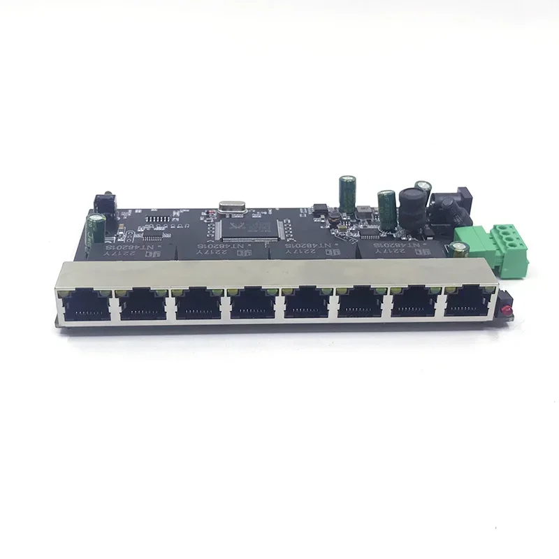 Conmutador administrado de 8 puertos 10/100/1000M POE 48V(400W-600W) 802.3BT clase8(90W.8)