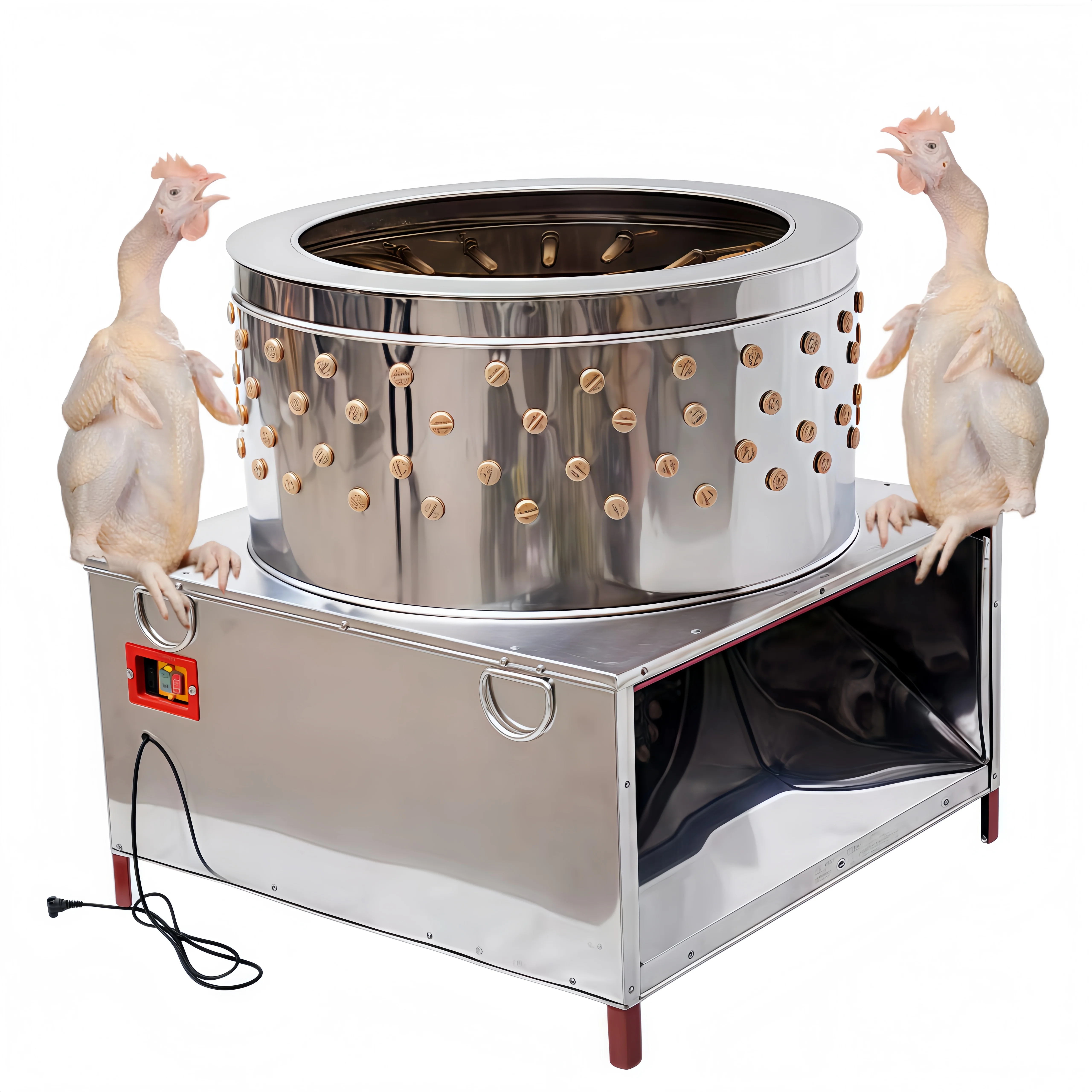 

Poultry Slaughter Machine Feather Removal Automatic Plucker for Chicken Duck Birds