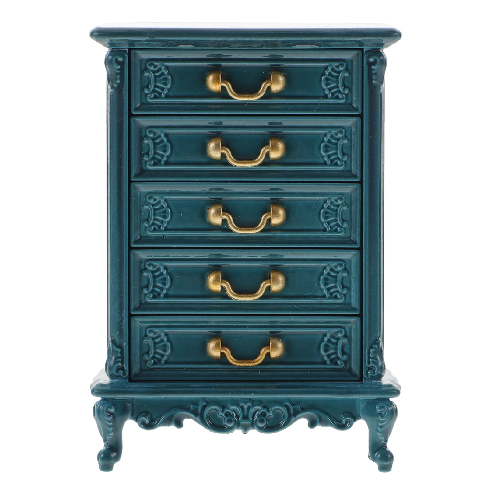 미니어처 하우스 가구 미니 캐비닛 튼튼한 현실적인 공예 장식 어린이를위한 미니 하우스 액세서리 DIY 장식