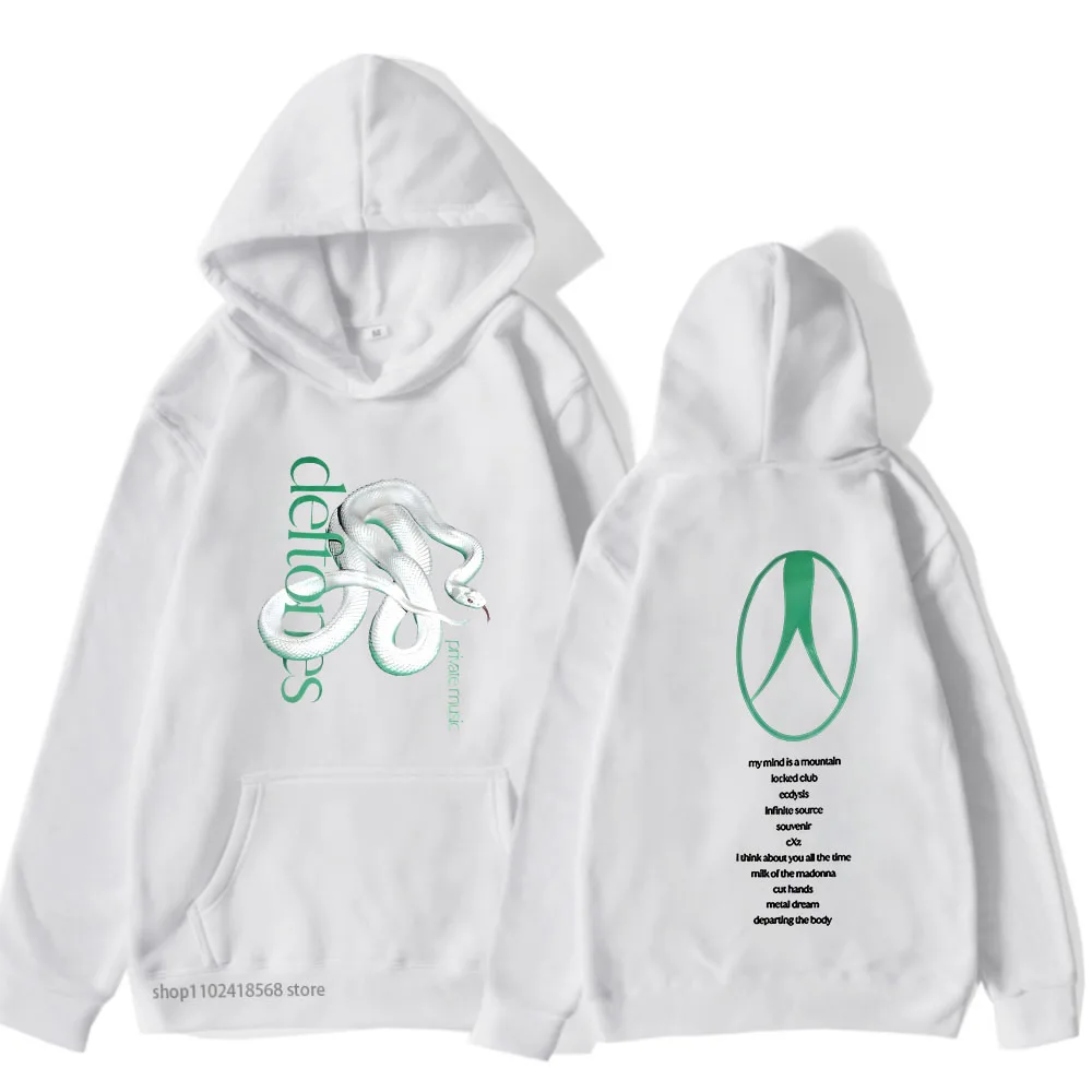 ديفتونز جولة الموسيقى الخاصة 2025 هوديي روك باند البلوز للجنسين الشارع الشهير كم طويل موضة الذكور سوداديراس الرجال الملابس #2