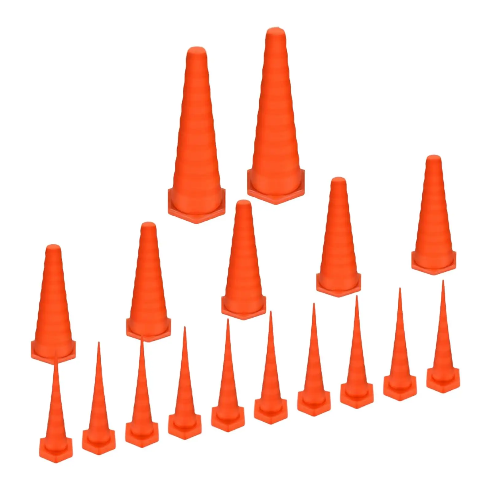 Tappi per servizio olio idraulico da 17 pezzi antigoccia per giunti di irrigazione