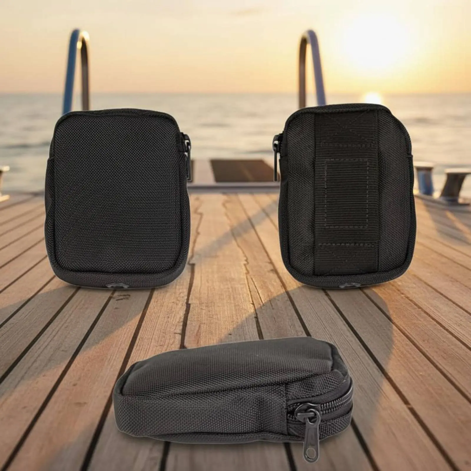 Cylinder Strap Weight Bag 2kg Capacity Diving Trim Pocket BCD Weight Pocket YKK Fastener Lightweight for Underwater