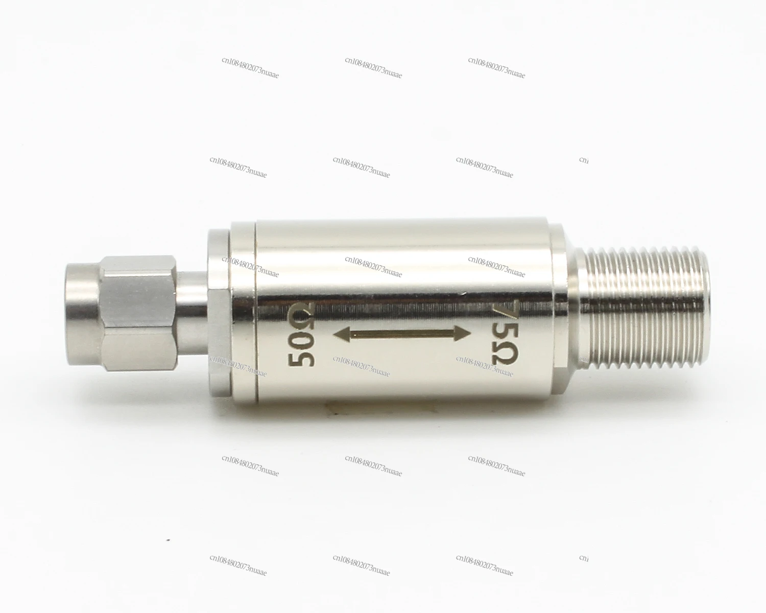 

Преобразователь импеданса, преобразователь импеданса с разъема SAM на разъем F, с 50 Ом на 75 Ом