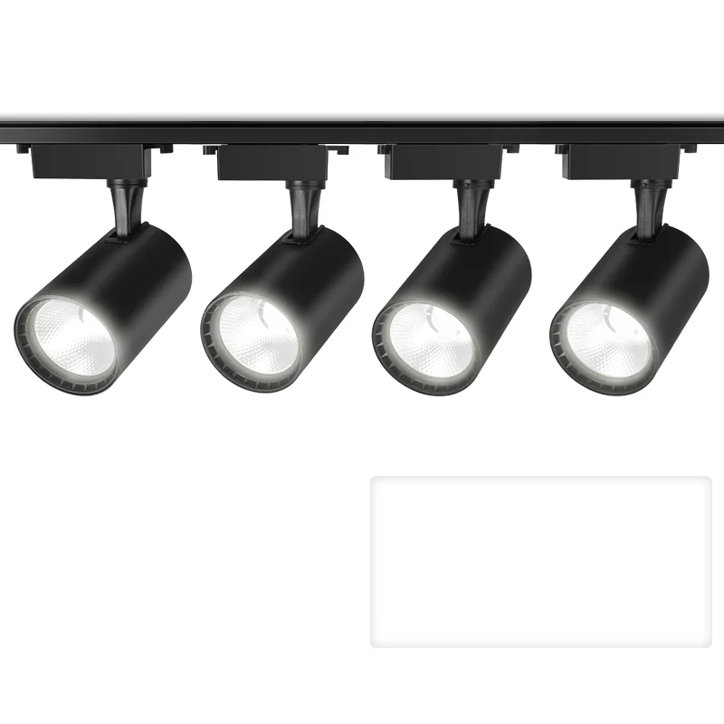 Szyna LED z reflektorami 220V, zestaw lamp sufitowych COB 12W 20W 30W 40W do kuchni, sklepu, domu — 2