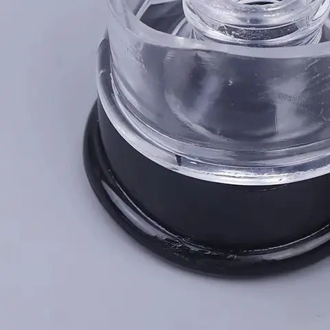 Comfort Cylinder Replacement Ring Piece Universal Black/Clear Precision Silicone Seal Sleeve