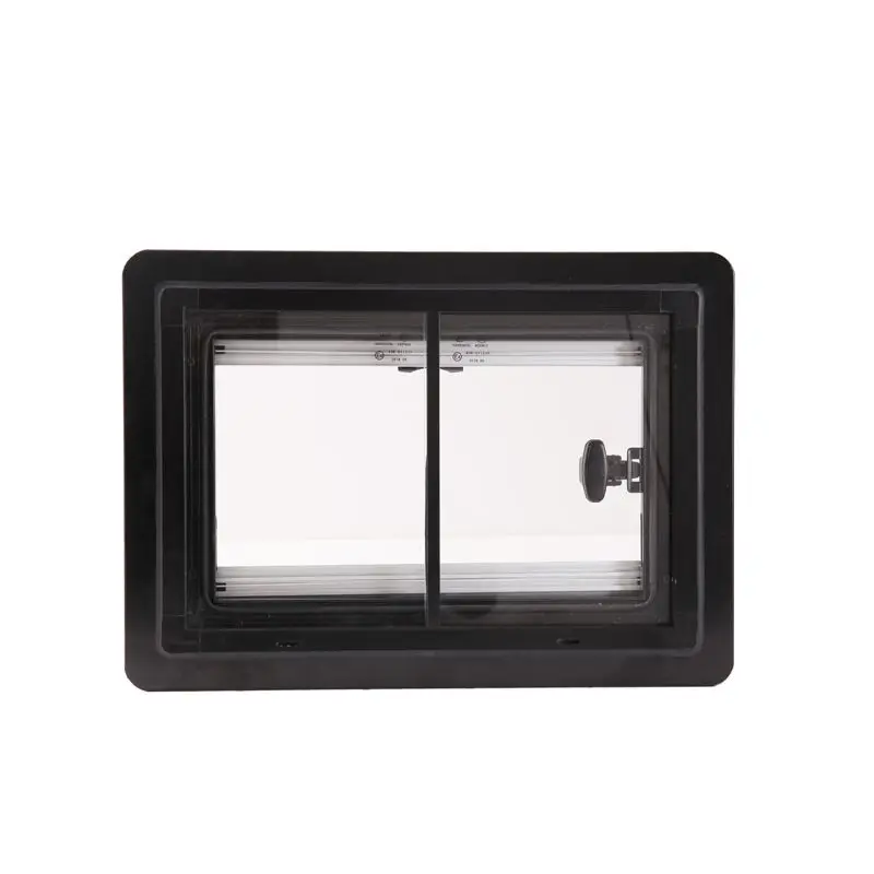 

Customizable Dual-Slide Right Angle Window With Transparent Glass For Marine Applications 900x550mm