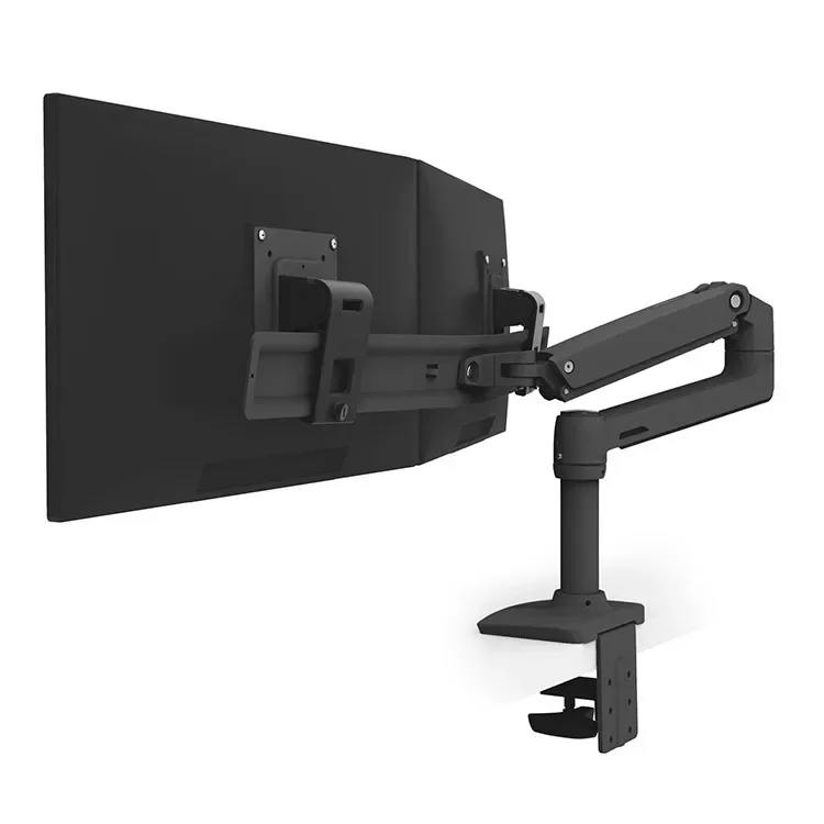 45-489-224 Monitor holder Dual screen computer rack Desktop screen swing arm