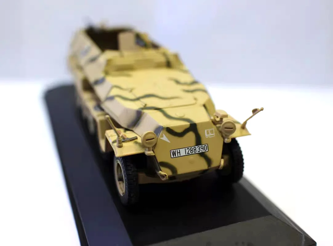 1/43 German half track sd.kfz.251 special armored vehicle model 1943 Alloy finished product collection model