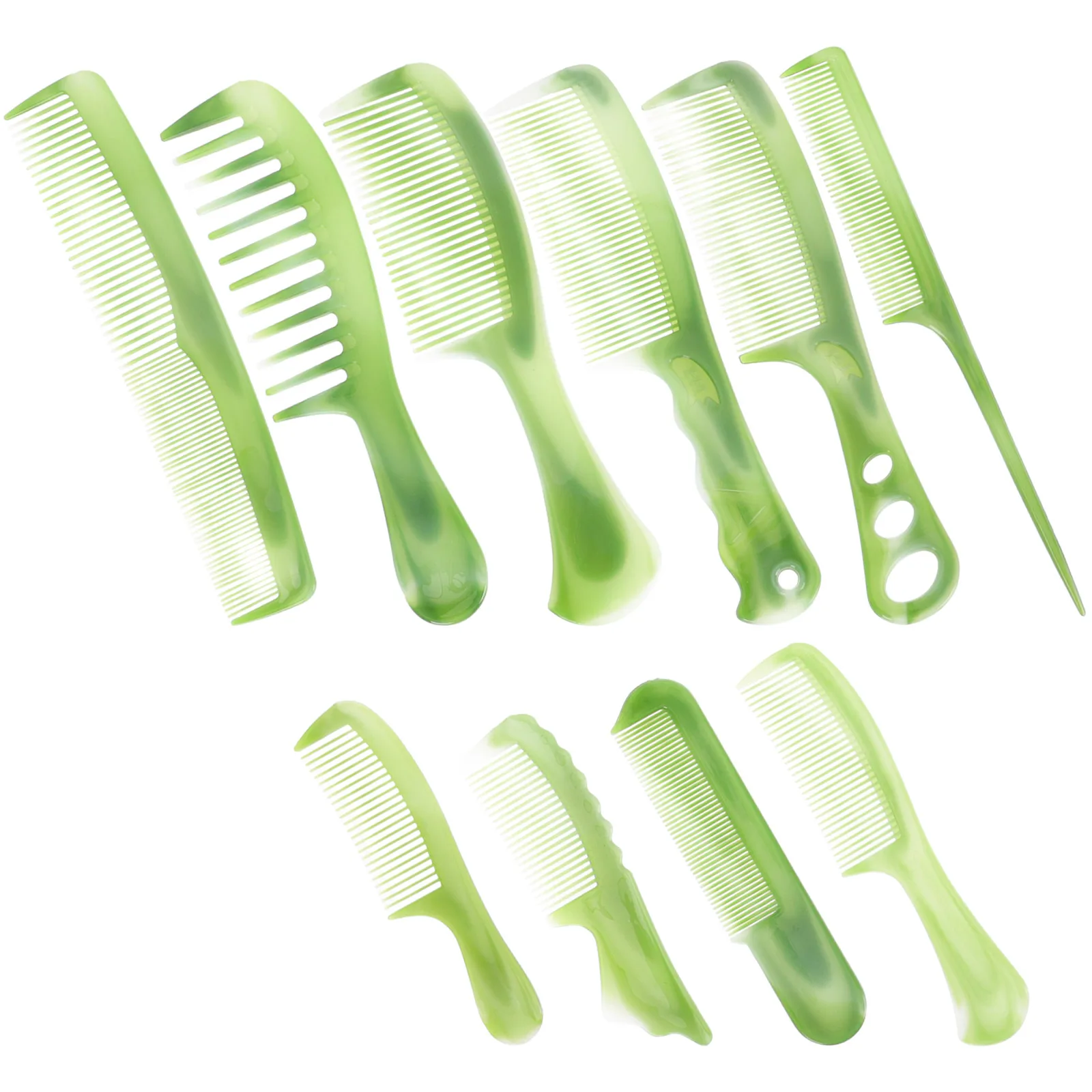

1 set Detangling Hair Combs Styling Straightening Plastic Anti Knot Wet Dry Hairdressing Tools Hair Care Accessories