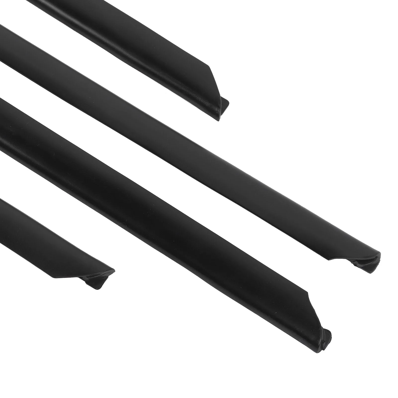 4Pcs Interior Door Strip Trim Rubber Protective Cover Decoration Fit for A4/A4 Avant